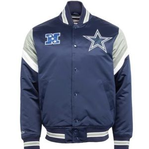 Dallas Cowboys Mitchell & Ness Satin Jacket